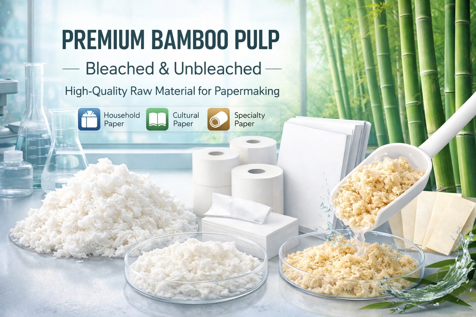 Bamboo pulp